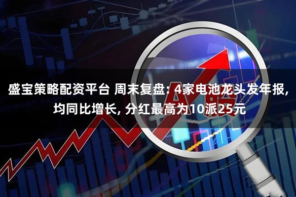 盛宝策略配资平台 周末复盘: 4家电池龙头发年报, 均同比增长, 分红最高为10派25元